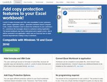 Tablet Screenshot of lockxls.com